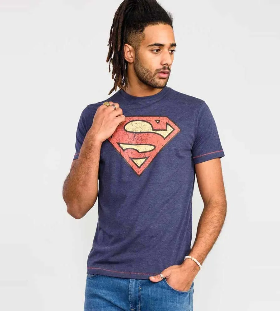 Official Licensed Superman Printed T-Shirt for Men by D555 (SCAMPTON)